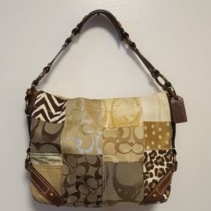 COACH | Shoulder Bag Metalic Patchwork.